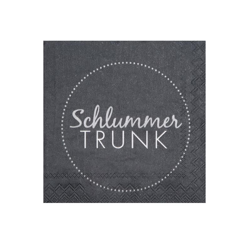 CocktailservietteSchlummertrunk Cocktail-Servietten "Schlummertrunk"