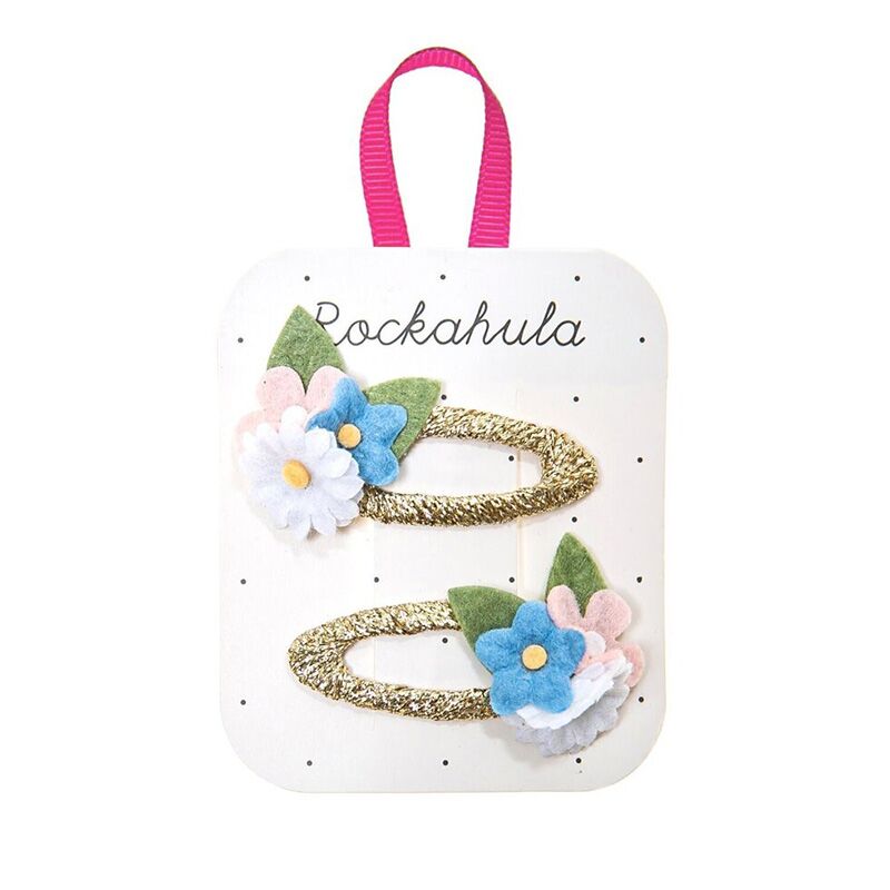 meadow_flower_clips Blumenwiese Haarspangen