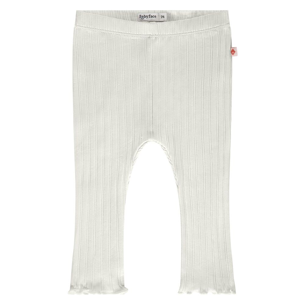 Gerippte Baby Leggings (creme) von Babyface – Bild 1