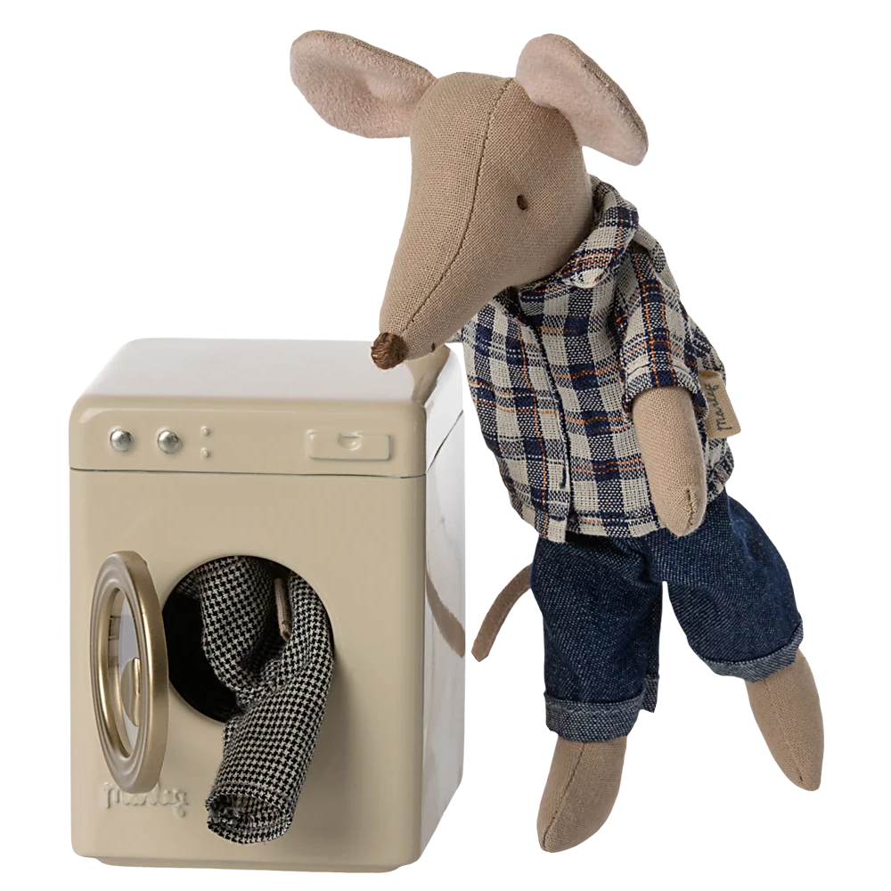 11-3115-00_waschmaschine4 Waschmaschine, Maus von Maileg – Bild 1