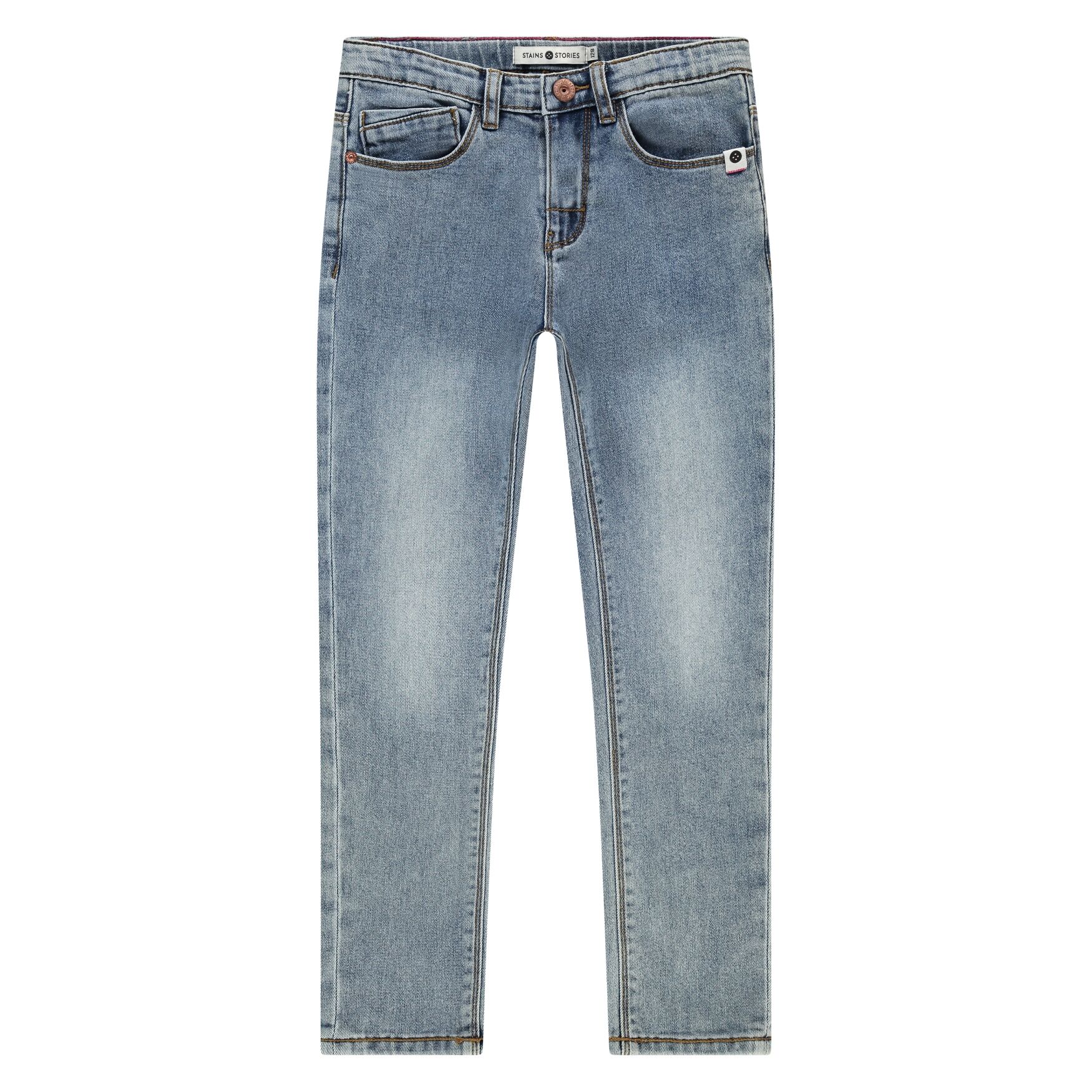 Jeans Denim 5-Pocket (Light Blue Denim) – Bild 1