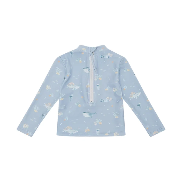 25654_swimshortstripe-underwaterboysblue_2.jpg UV Langarmshirt "Under the Sea" (Underwater Blue) – Bild 1