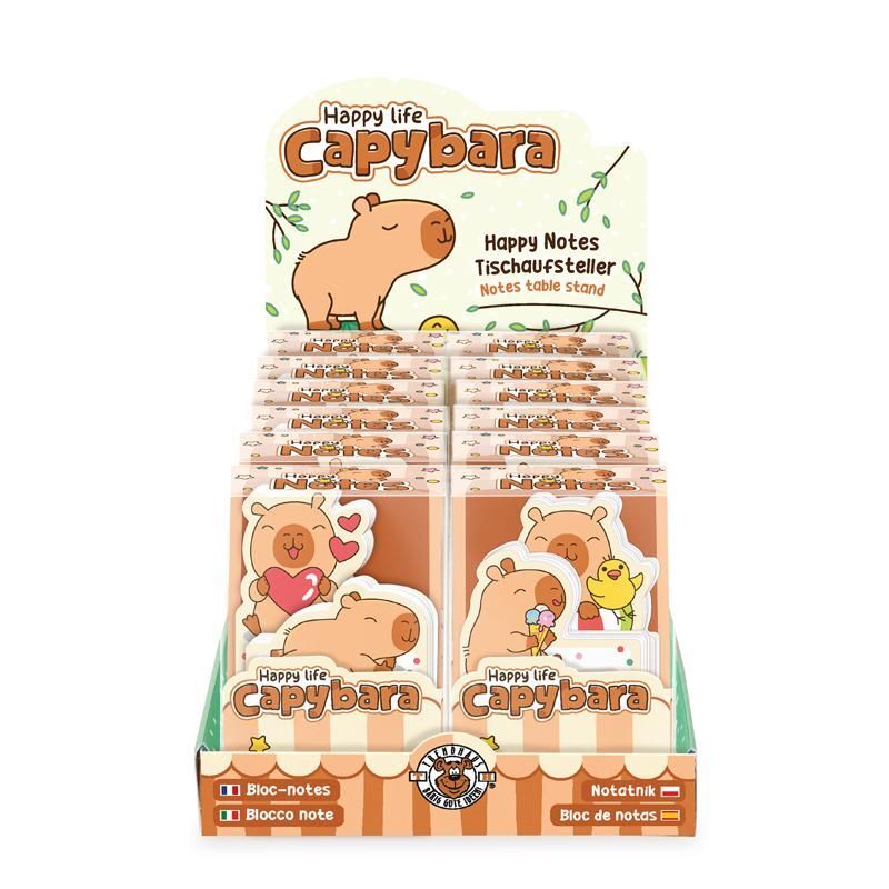 966940_c Happy Notes 2er-Set, Capybara – Bild 2