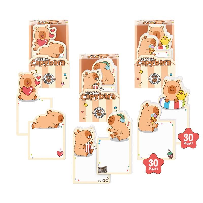 966940_e Happy Notes 2er-Set, Capybara – Bild 4