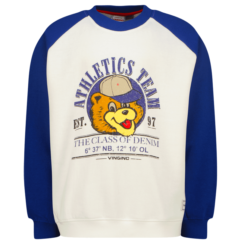 Sweater Nero, Cloud White von Vingino – Bild 1