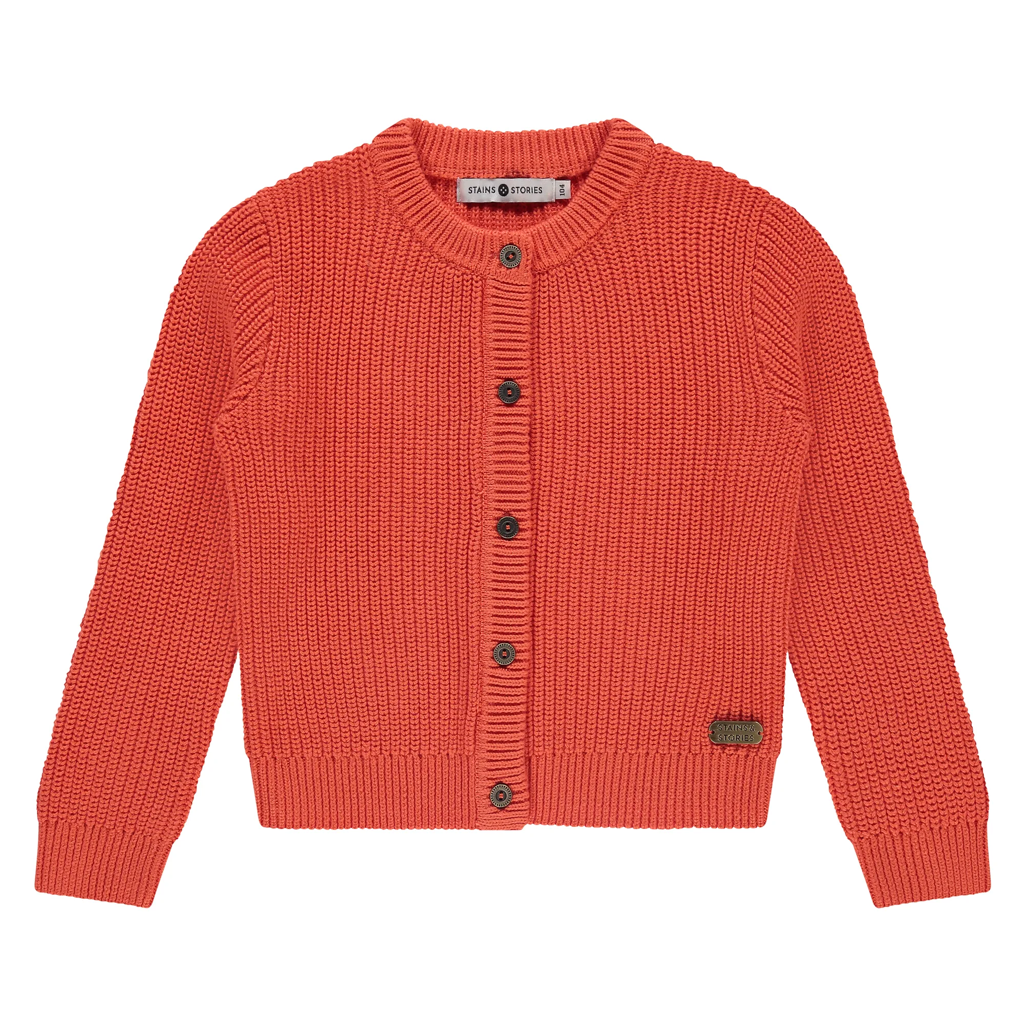 Cardigan (grapefruit) von Stains and Stories – Bild 1