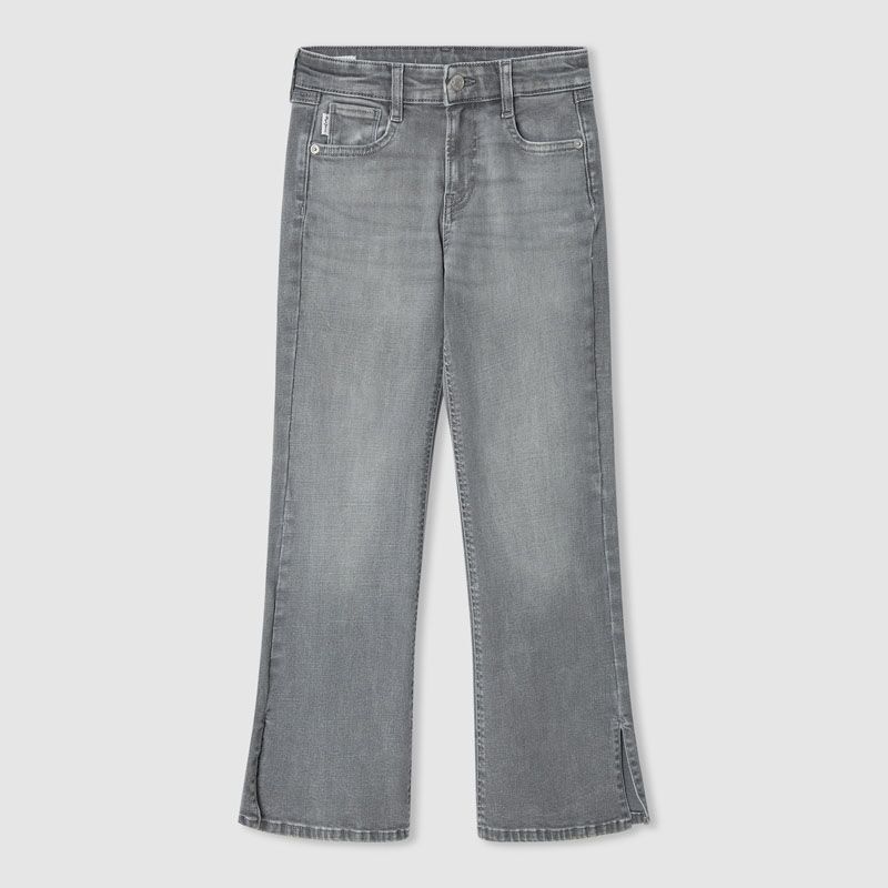 Hose Slim Fit Flare HW Willa (Denim) – Bild 1