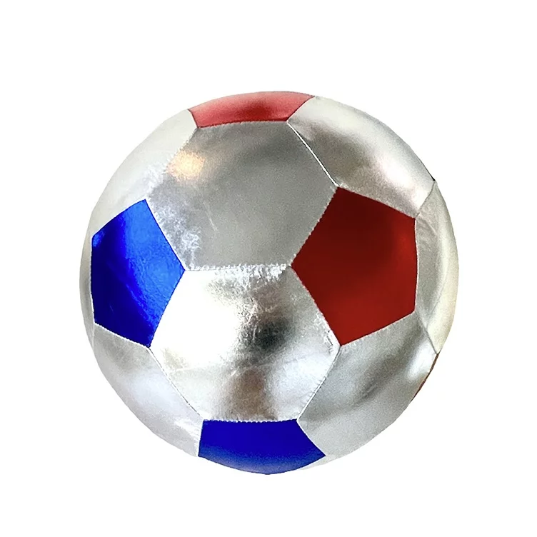 BALLON-FOOT-ARGENT-BT-J012 Stoffball, Soccer (22 cm) – Bild 1