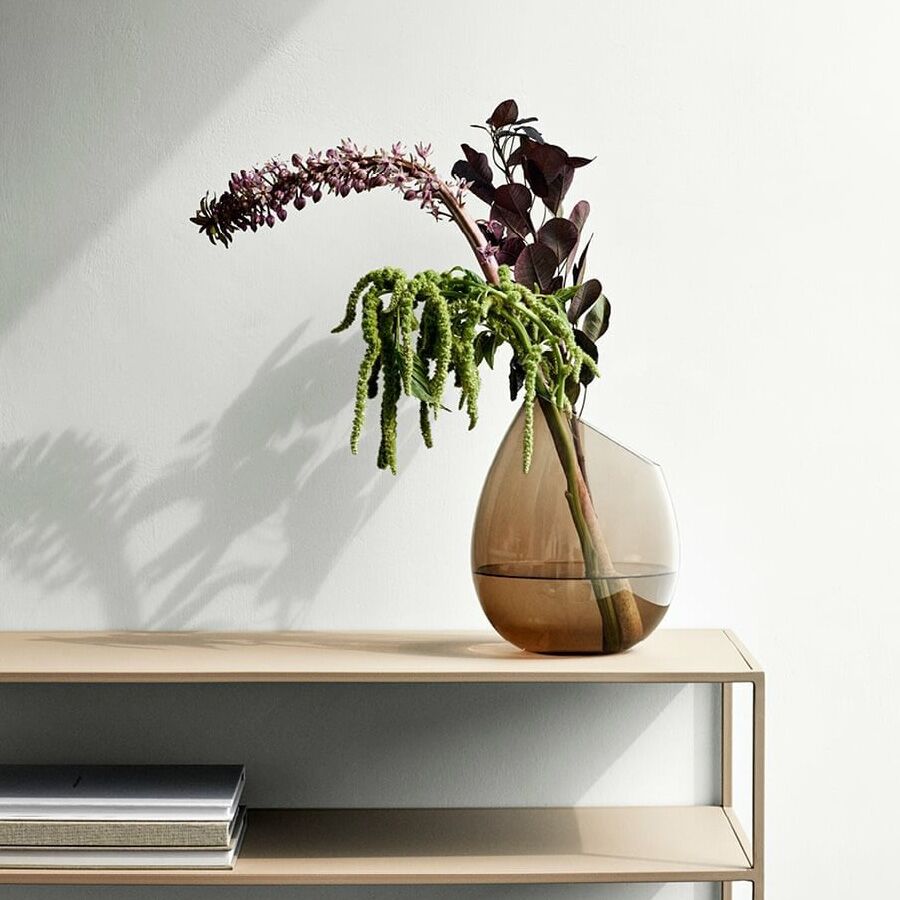 Vase "DROP" (Coffee) – Bild 1