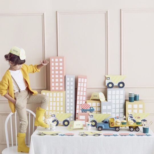 Construction_Party_hat4 Bau-Partyhüte von Meri Meri – Bild 1