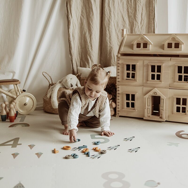 2 in 1 Spielmatte EEVAA "Numbers" – Bild 1