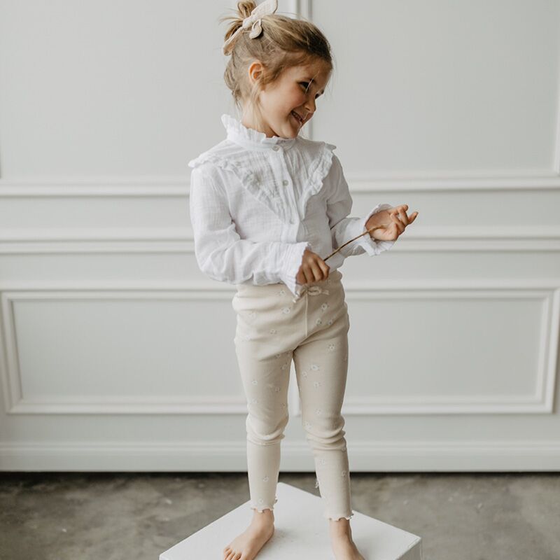 Leggings "Loose Rosebuds" mit Schleife – Bild 1