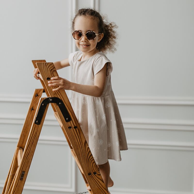 Kleid aus Bio-Baumwolle "Flowers" (Loose Rosebuds) – Bild 1