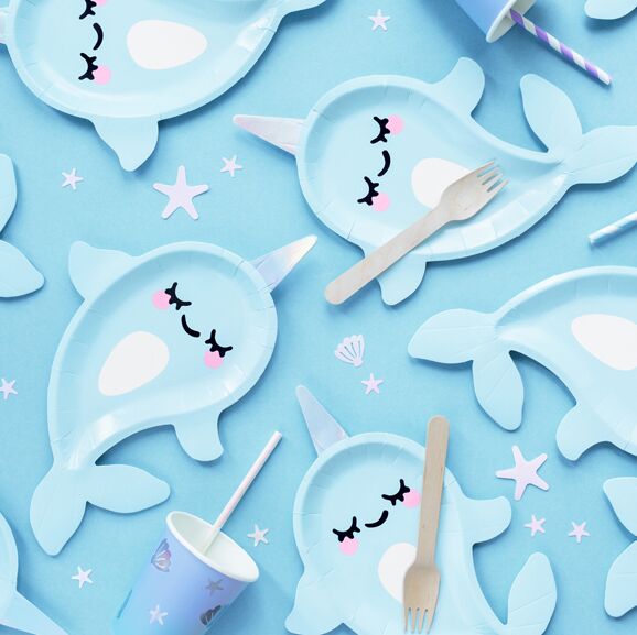 Pappteller "Narwal" – Bild 1