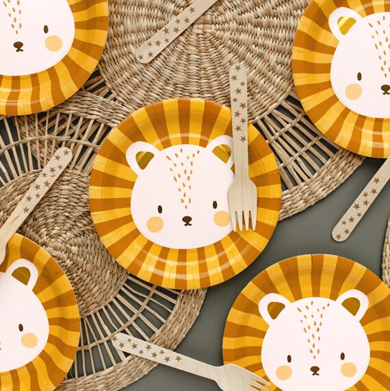 Pappteller "Löwe" – Bild 1