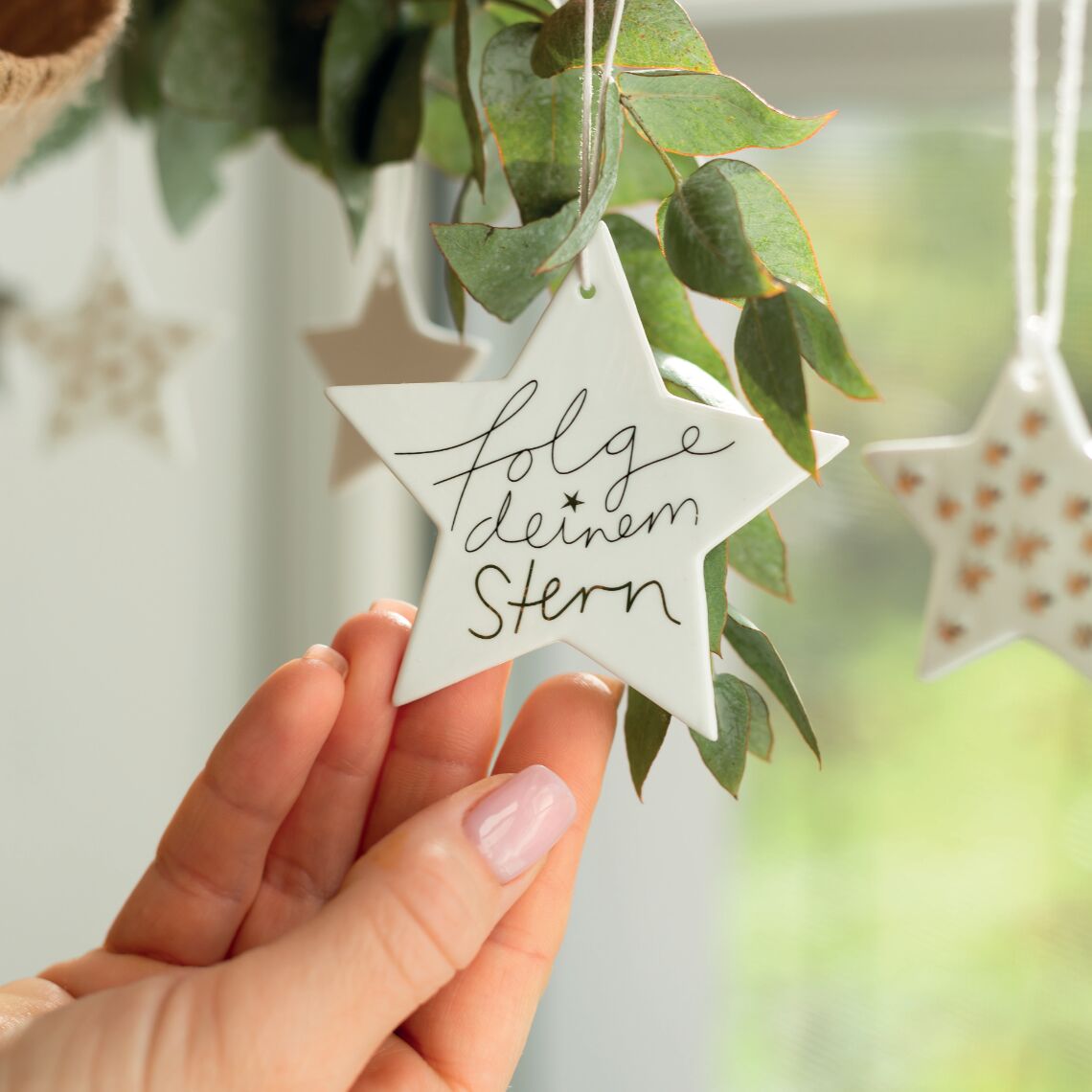 Glücksstern Aufhänger "Folge deinem Stern" – Bild 1