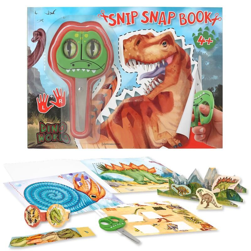 Snip Snap Book "Dino World" Ausschneidebuch – Bild 1