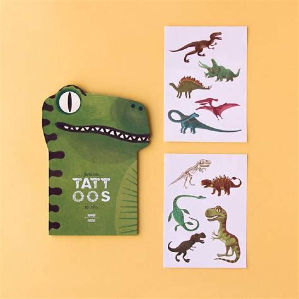 longji tattoo dino Charakter-Tattoos "Dinosaurier" – Bild 1