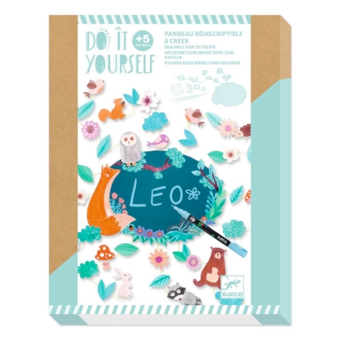 Bastel-Set Türschild "Wald" – Bild 1