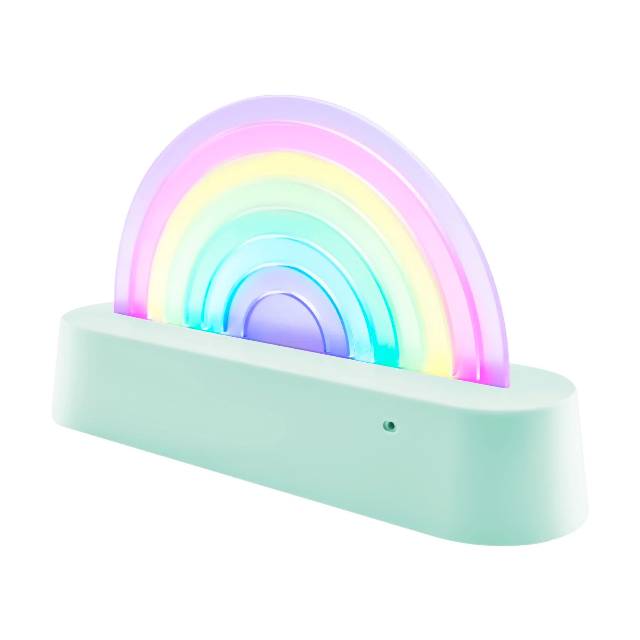 lampe_flash_light_rainbow Dancing Rainbow Lamp (mint) – Bild 1