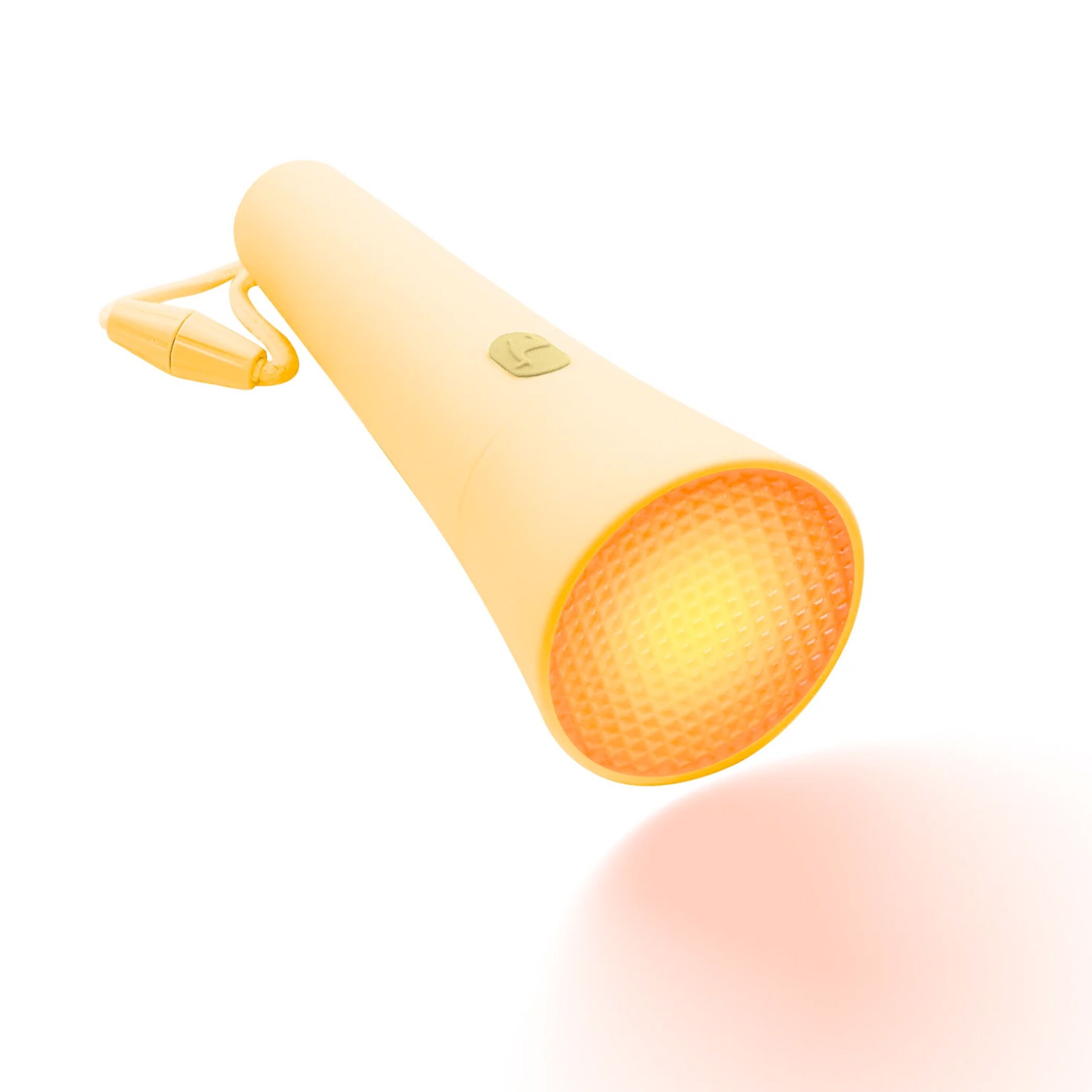 Dimmbare Farbwechsel Taschenlampe (gelb) – Bild 1