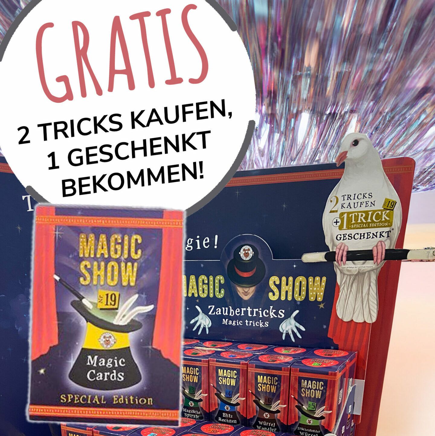 Sonderaktion Zaubertricks "Magic Show" (Überraschungspaket / kaufe 2, erhalte 3) – Bild 1