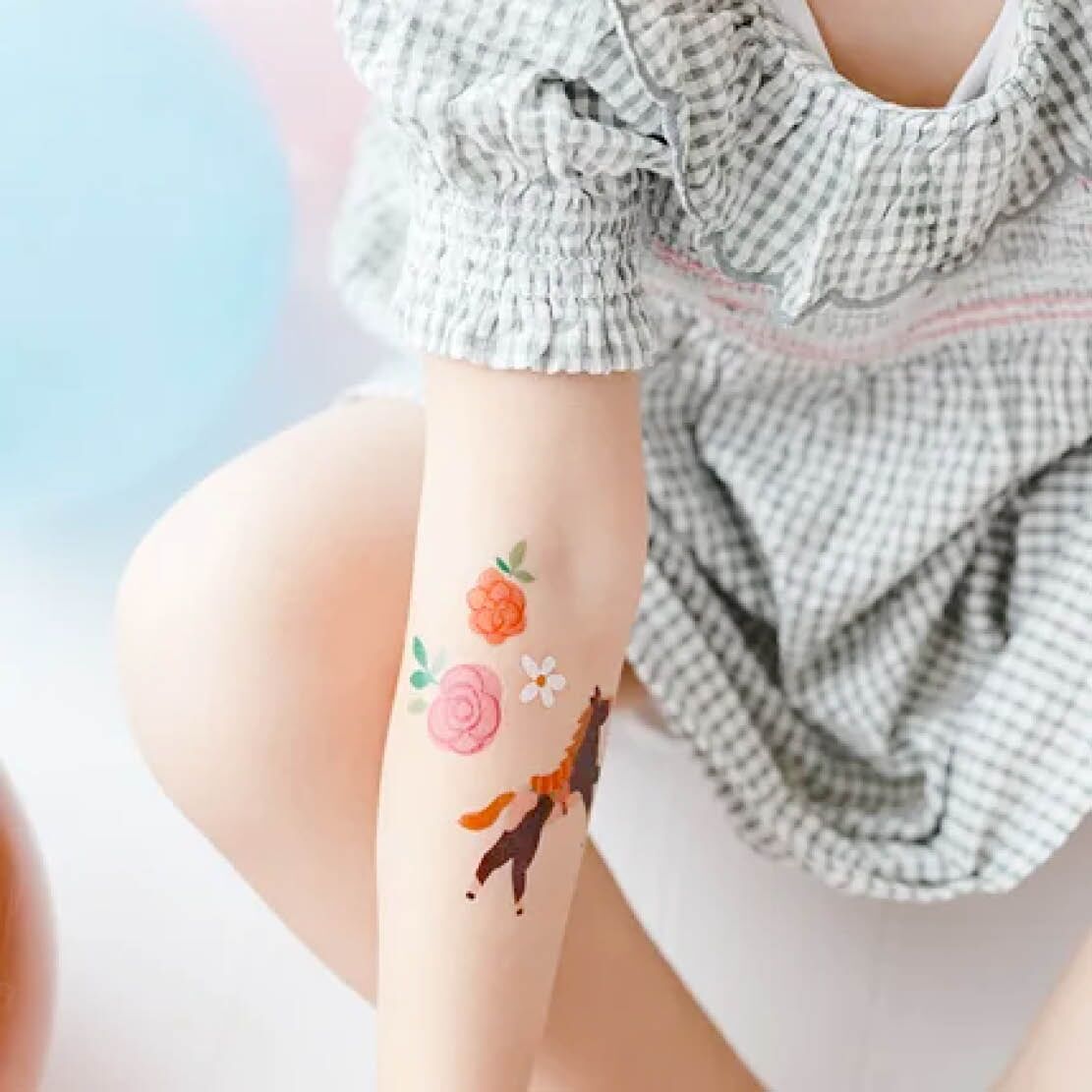 Abwaschbare Pferde Tattoos – Bild 1