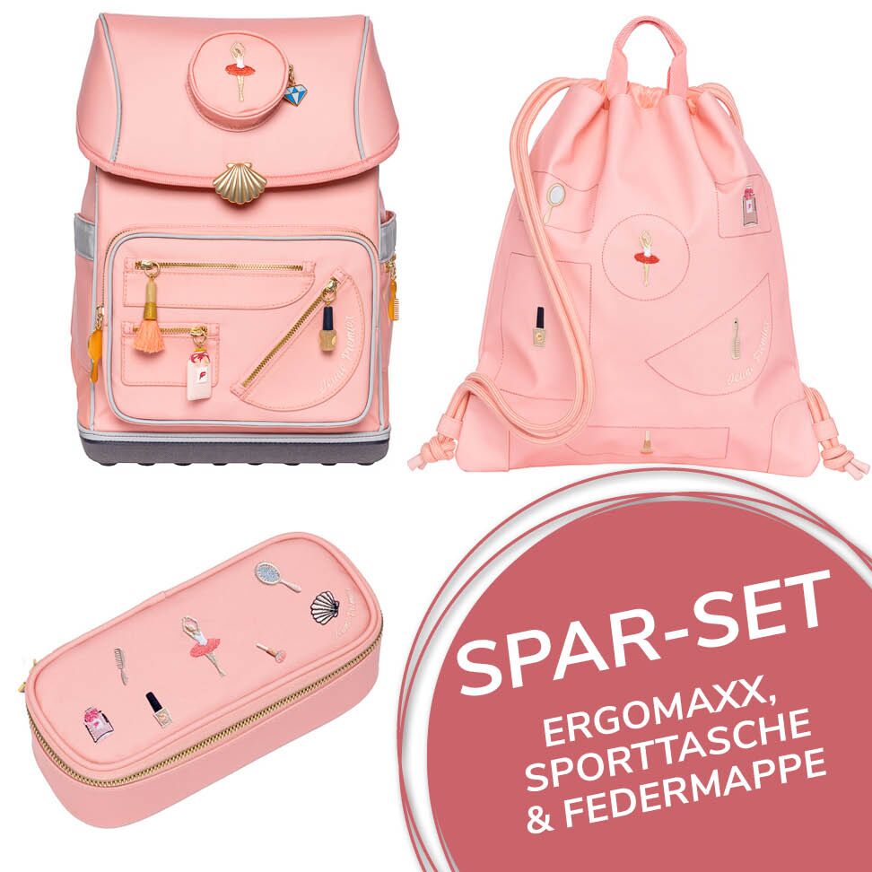 Spar Set Jewellery Box Pink mit Ergomaxx, City Bag & Mäppchen – Bild 1
