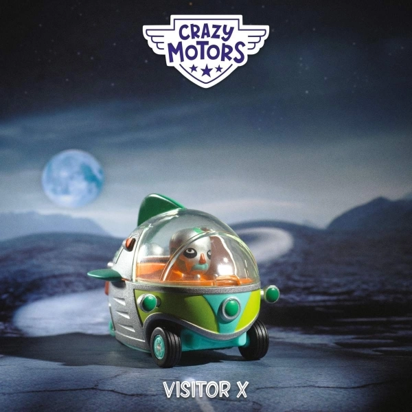 Visitor X aus der Crazy Motors Serie von DJECO – Bild 1