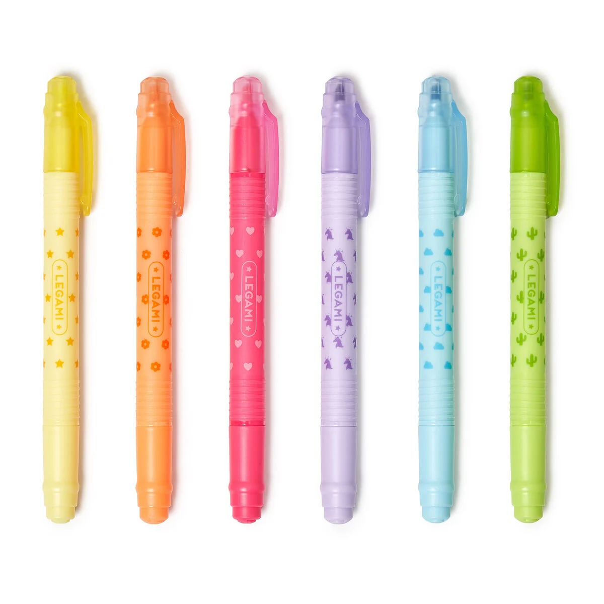 Löschbare Textmarker "Magic Highlighters" (6er Set) – Bild 1