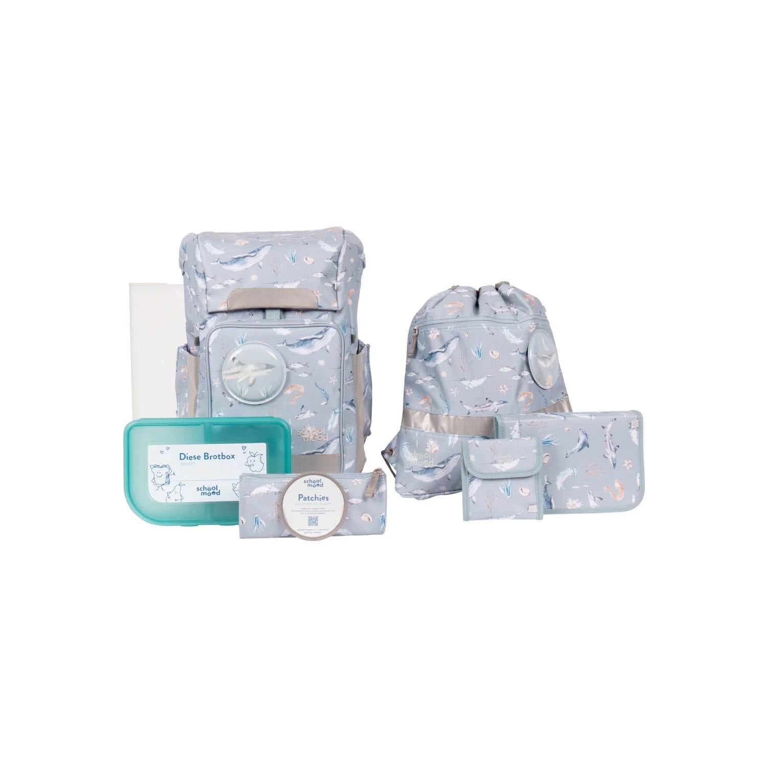 Schulranzen-Set Rebel Air+ Aqua (Nordic Collection) – Bild 1