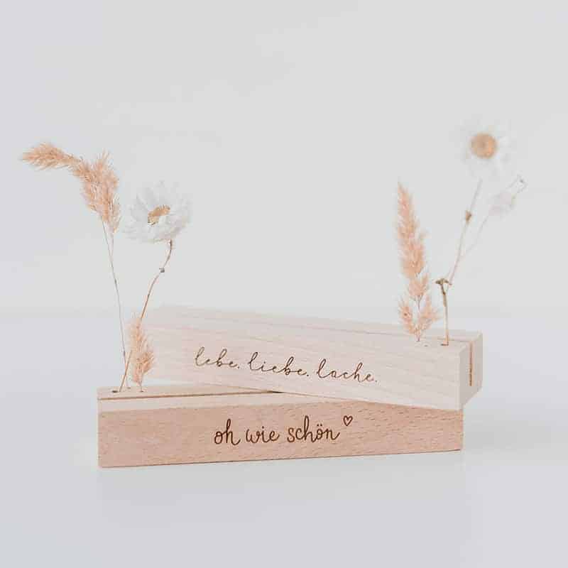 KartenständerBlumenständer Trockenblumen- und Kartenständer – Bild 1
