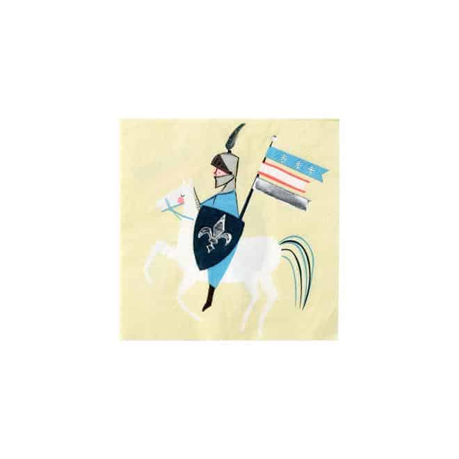 Ritterliche Servietten (klein) von Meri Meri – Bild 1