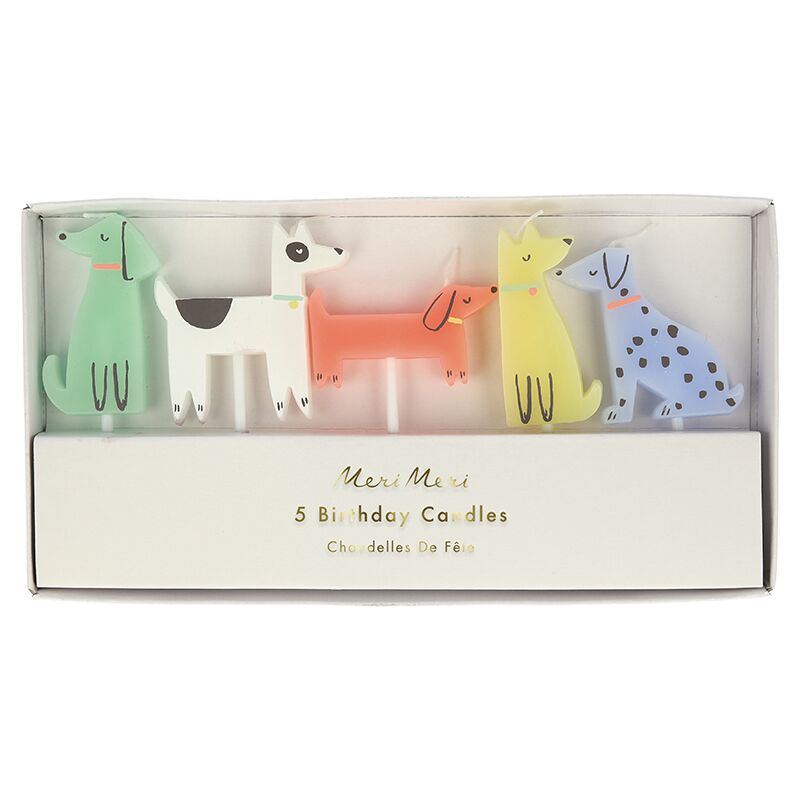 Hunde Kerzen von Meri Meri – Bild 1