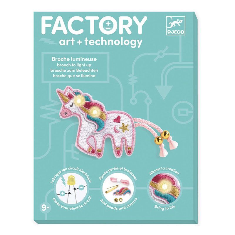 brosche_einhorn Factory "Einhorn-Brosche" – Bild 1