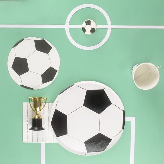 soccer_plates2 Fußball-Pappteller von Meri Meri – Bild 1