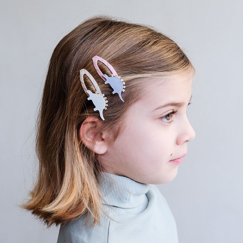 DOODLE DINO CLIC 2 Doodle Dinos Haarklammern – Bild 1