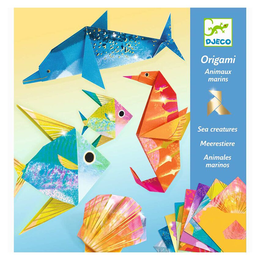 Origami-Set "Meerestiere" – Bild 1