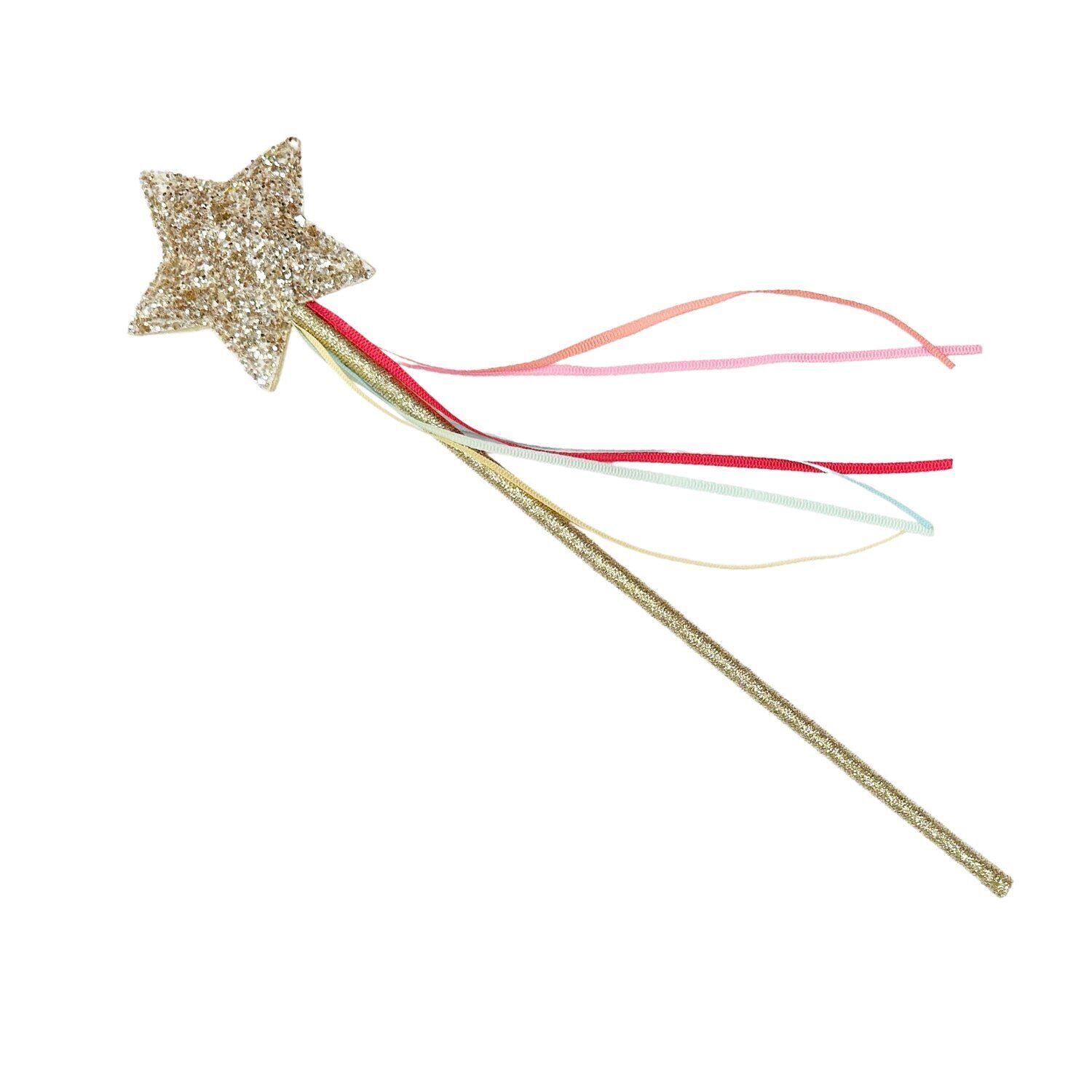 Glitter Star Wand Gold Schimmernder Sternen-Zauberstab (gold) – Bild 1