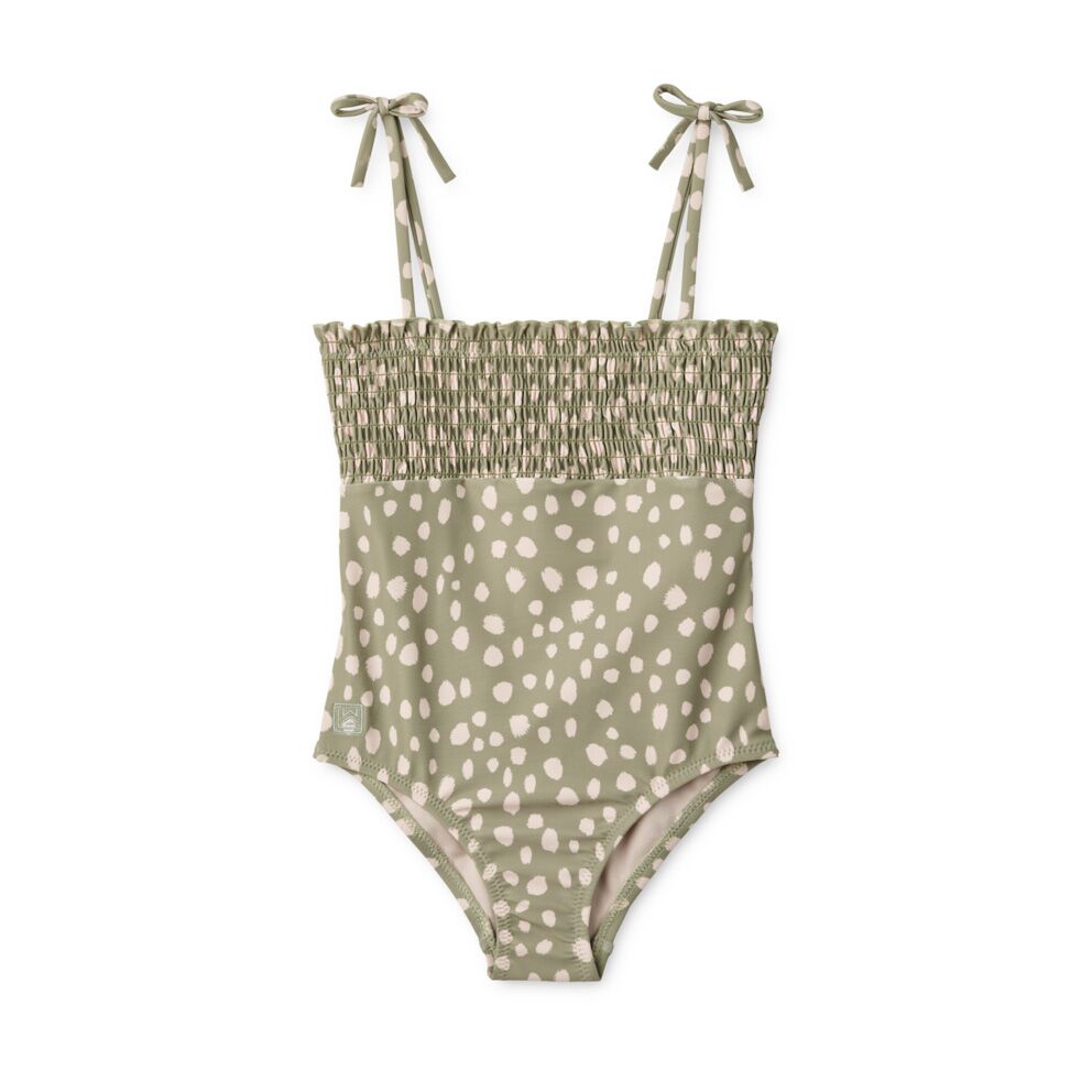 LW18678_1862_1 Badeanzug "Larisa Printed" (Leo spots / Tea) – Bild 1