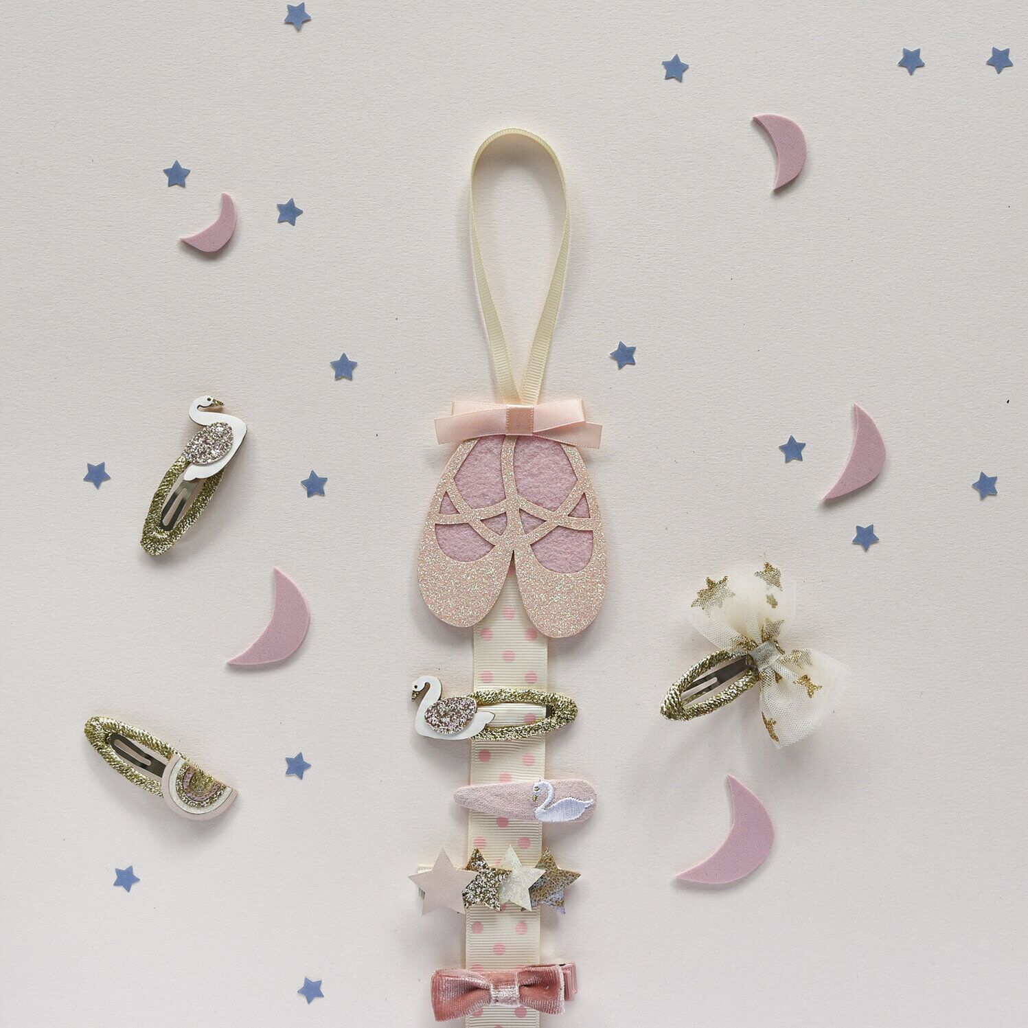 Ballet Shoes Clip Hanger Haarspangen Aufhänger "Balletschuhe" – Bild 1