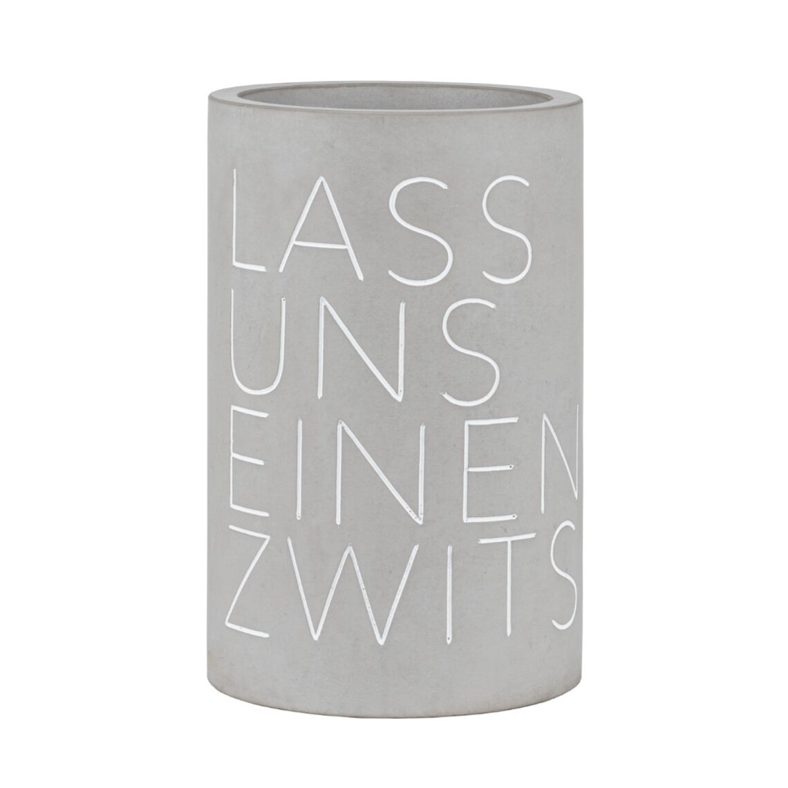 f_0016807 Flaschenkühler "Lass uns einen zwitschern" – Bild 1