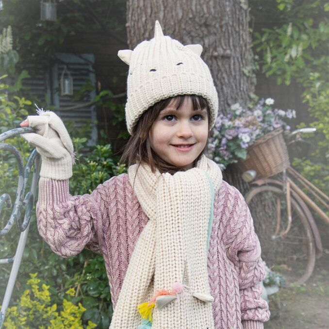 Unicorn_knits_1-re4og6on Strickmütze "Rainbow Unicorn" – Bild 1