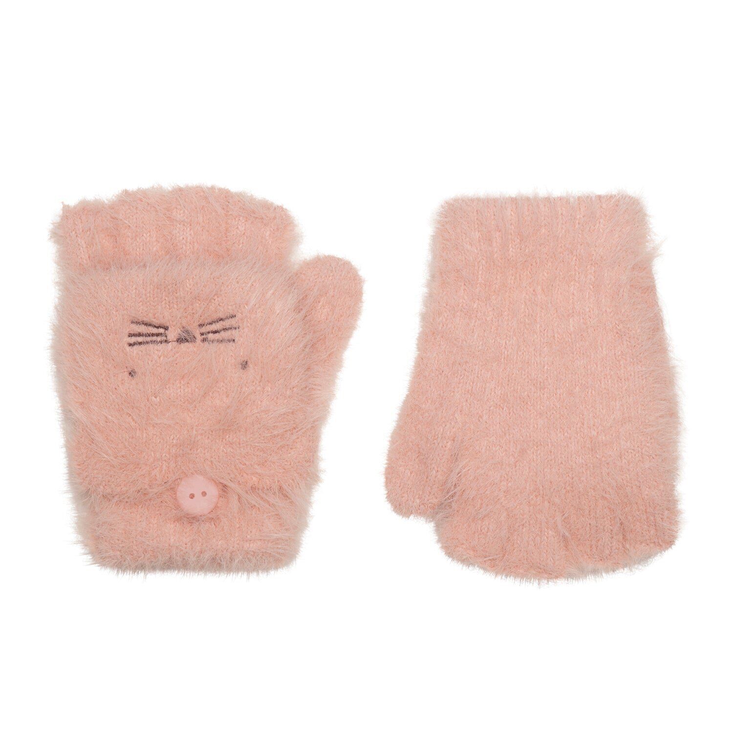 Fluffige Handschuhe "Clara Cat" – Bild 1