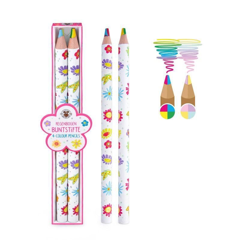 964809_b GFH Regenbogen Buntstifte 2er Geschenk-Set – Bild 1