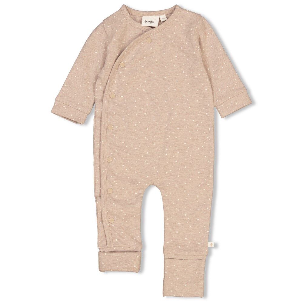 NOS16_50700142_730_1 Anzug Klappfuß AOP - The Magic is in You (Taupe Melange) – Bild 1