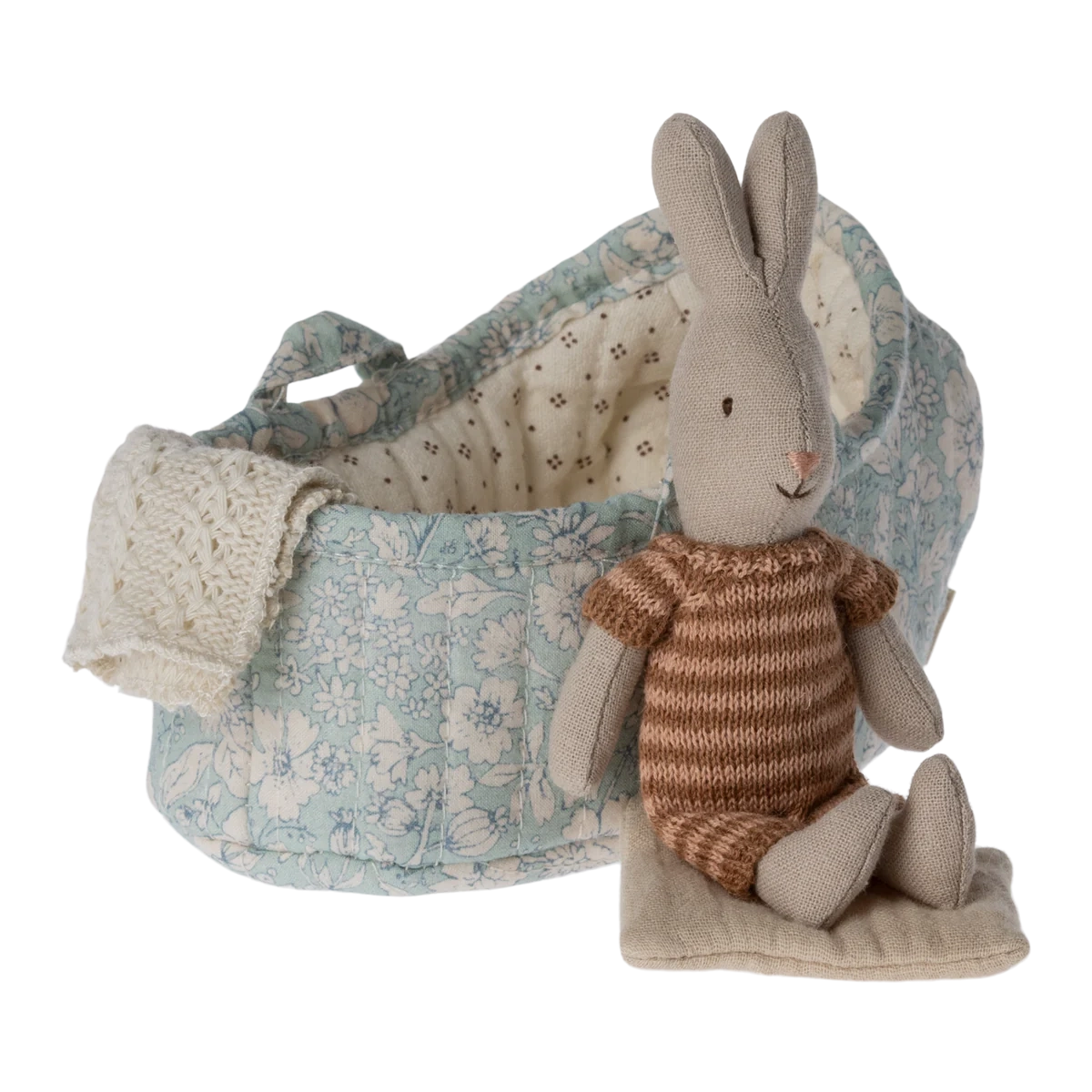 Rabbit in carry cot Micro - 3 ass 1 Hase in Tragetasche, Micro – Bild 1