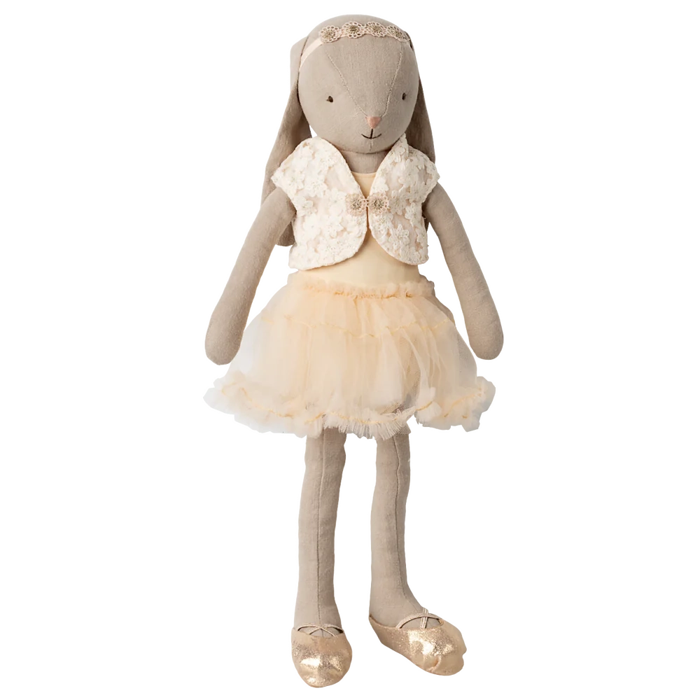 16-5307-00_e5e13d16-6aed-432c-a484-9448cf8c7a89 Hase Klassisch mit Ballettanzug und Rock creme (Gr. 3) – Bild 1