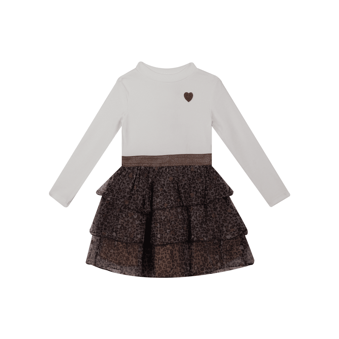 Kleid Long Sleeves AIDA-SG-52-E (Ecru) – Bild 1