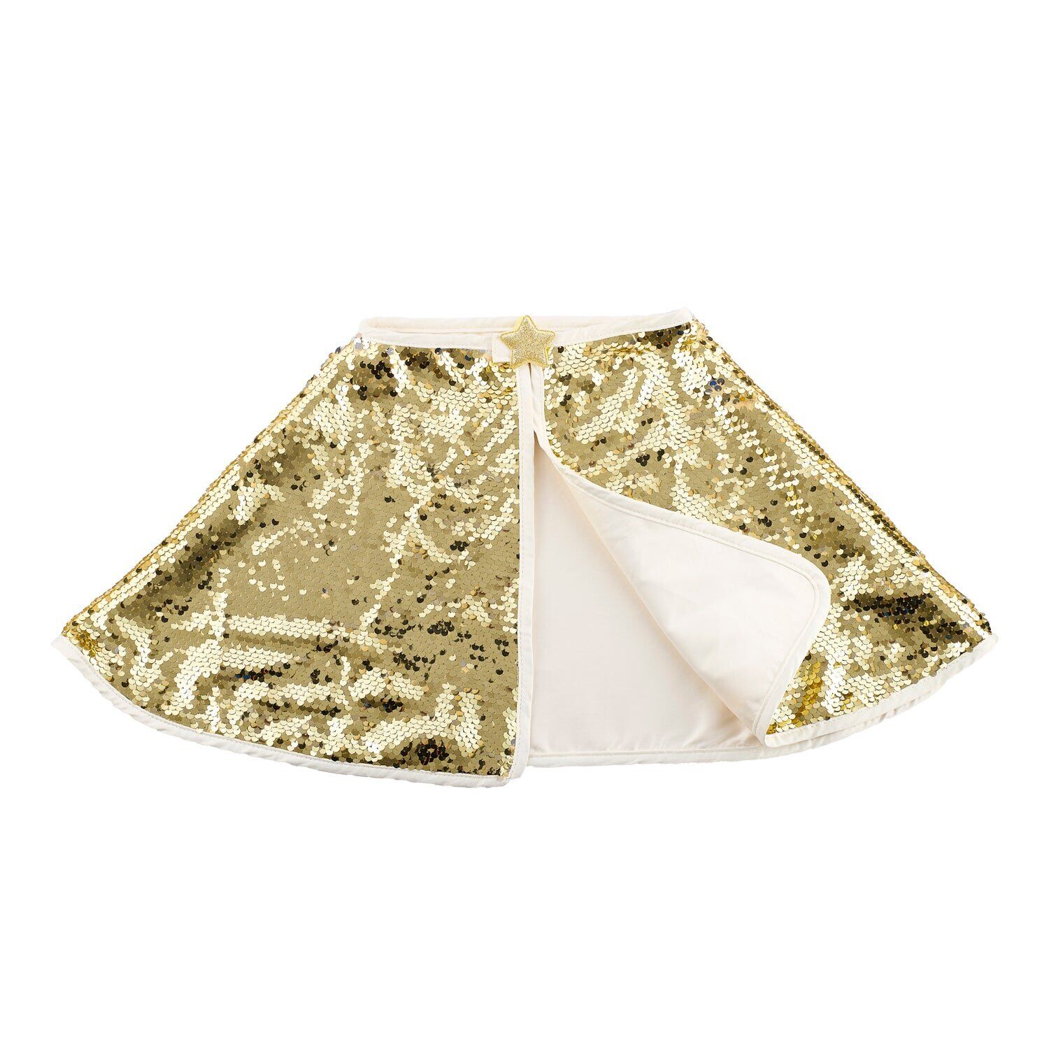 Gold Sequin Cape 2 Gold Pailletten Cape von Rockahula – Bild 1